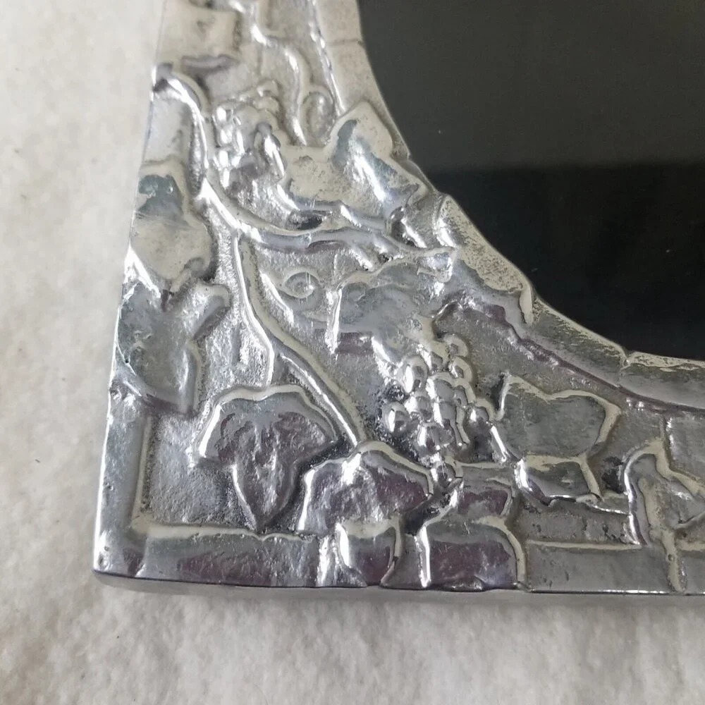 Vintage Silver Pewter Photo Frame 4x6